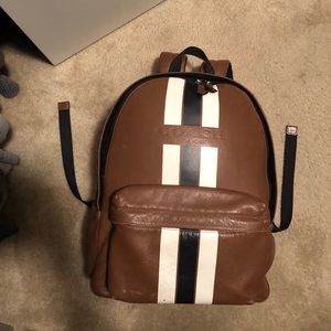 Coach Leather Mens Backpack